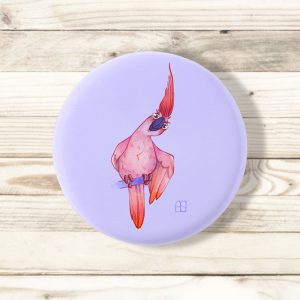 Badge "Petit corail" 38mm