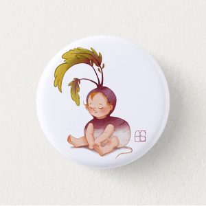 Magnet "Bébé navet" 38mm