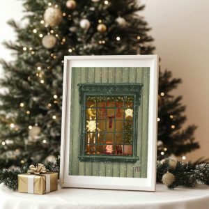 Tirage "Un Noël en Norvège"