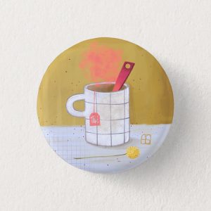 Magnet Tea time jaune