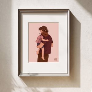 Tirage d'illustration "Pierre et Pauline".